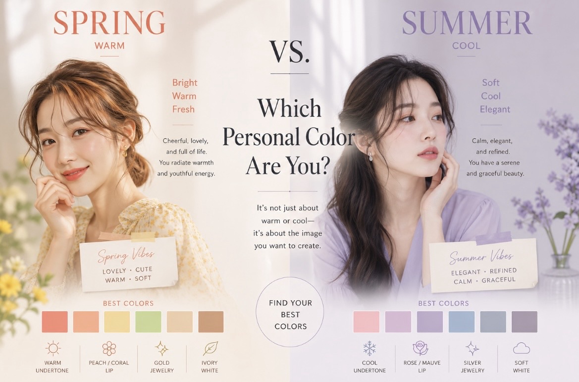 Spring vs. Summer: Which Personal Color Are You?